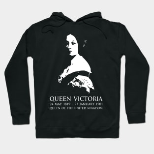 Queen Victoria Queen of the United Kingdom of Great Britain and Ireland FOGS People collection 32B - EN1 ***HM Queen Victoria reign almost 64 years! Her reign so long that the era was called Victorian era and it's soooo beautiful and elegance.*** Hoodie